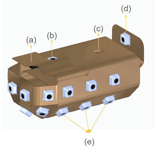 CAD Model of the Tactile Fingertip